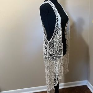 Lace cover up
